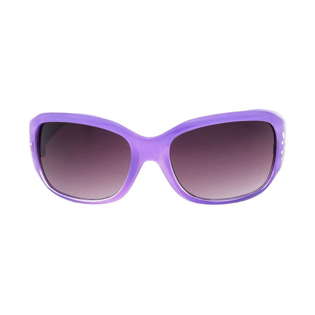 Kidz K062 C12 Crystal Purple w Silver Butterfly / Smoke Lenses