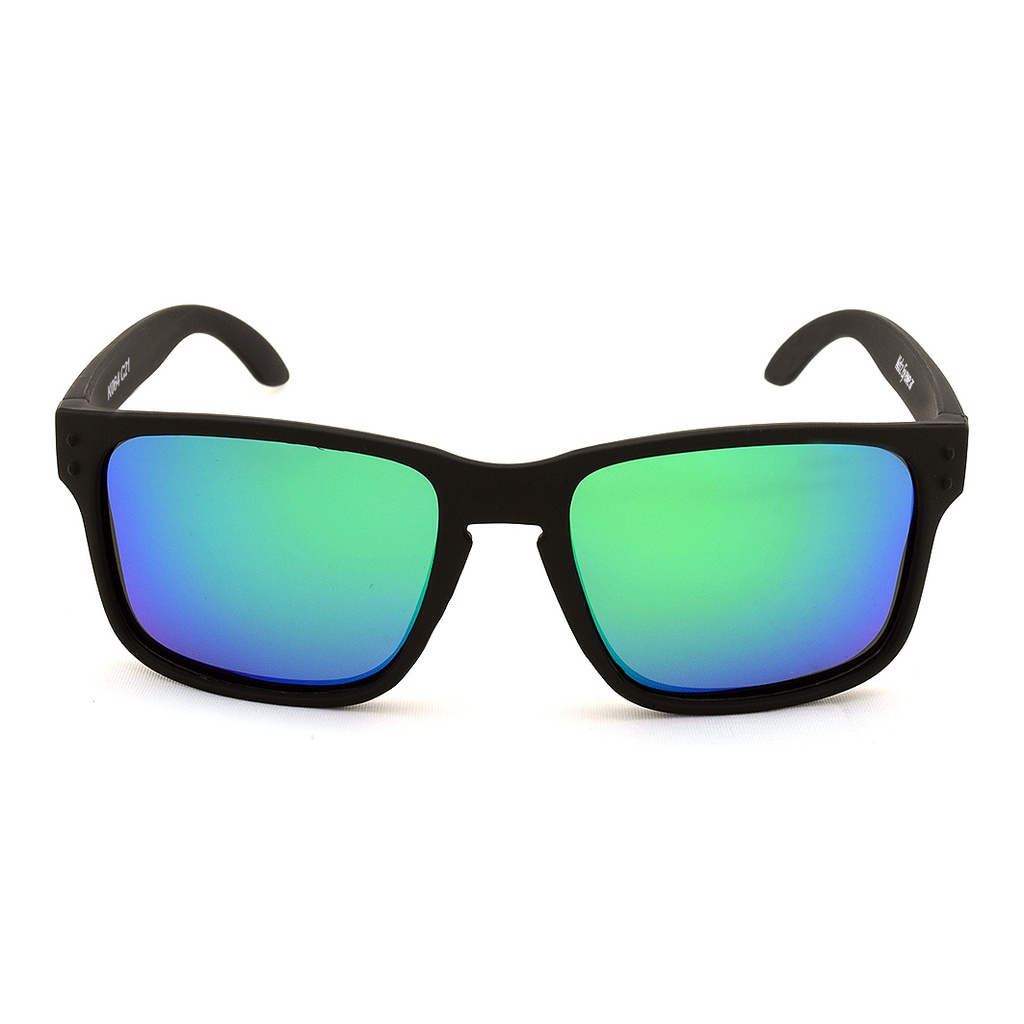 Kidz K064 C21 Matte Black / Green Revo Lenses