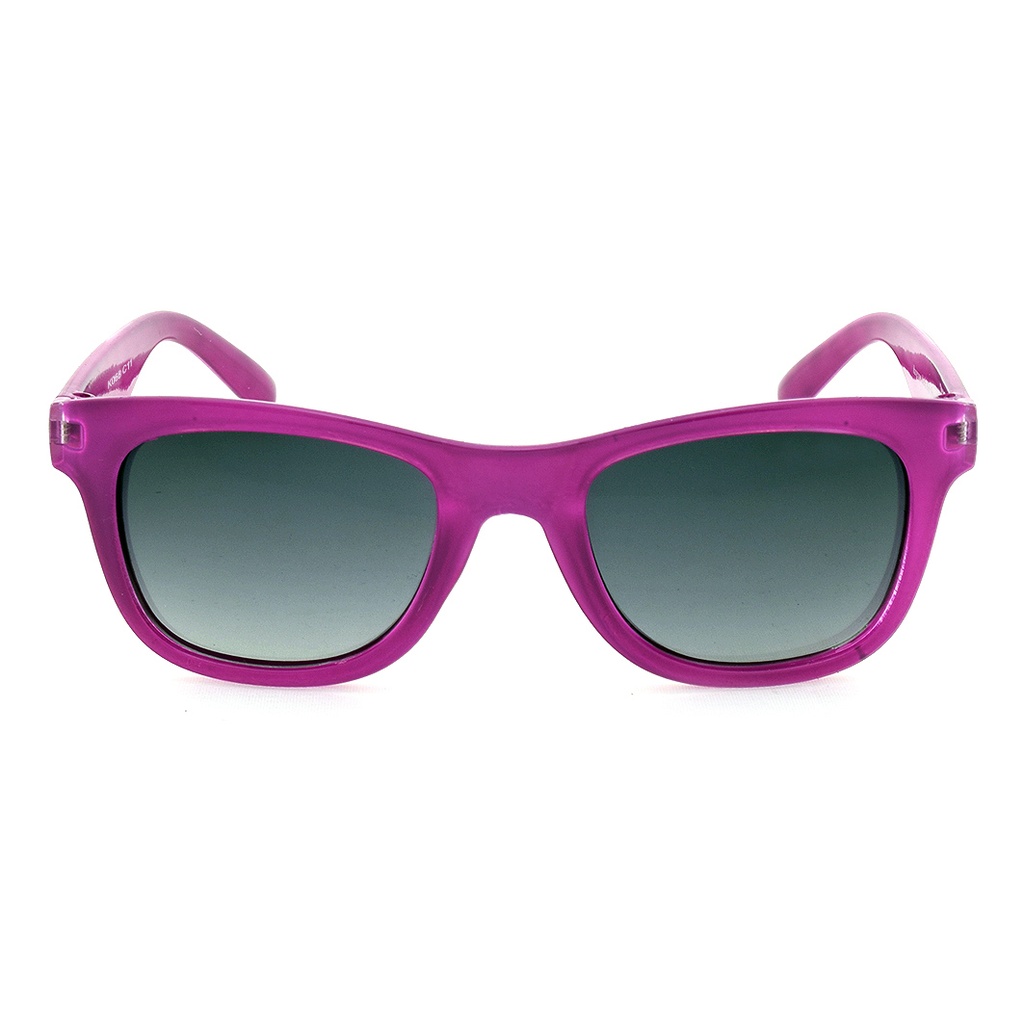 Kidz K068 C11 Crystal Purple w Love Hearts / Smoke Gradient Lenses