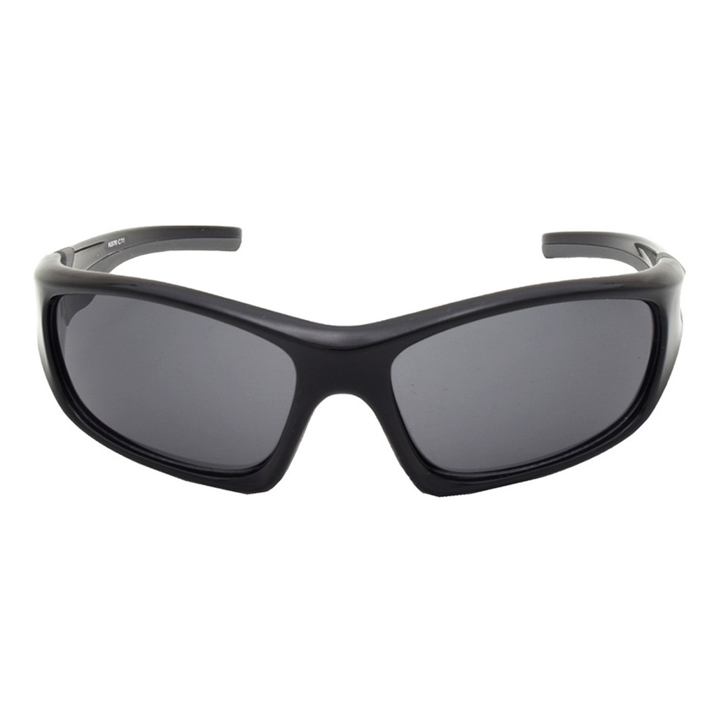 Kidz K070 C11 Matte Black w Grey Rubber / Smoke Lenses