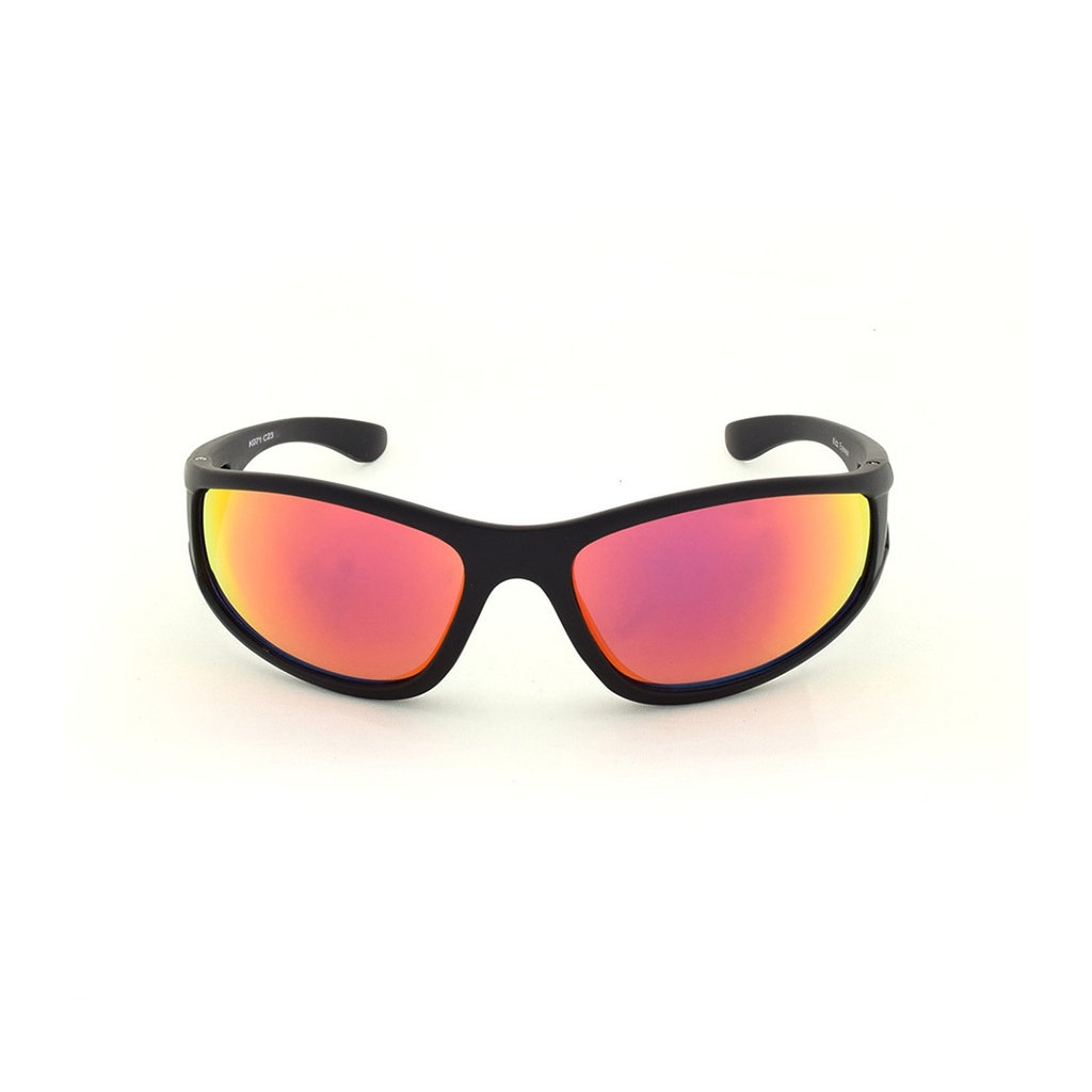 Kidz K071 C23 Matte Black / Red Revo Lenses