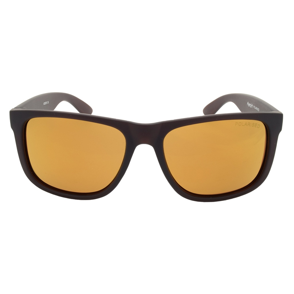 Mangrove Jacks Adder C6 Matte Crystal Dark Brown / Gold Revo Polarised Lenses