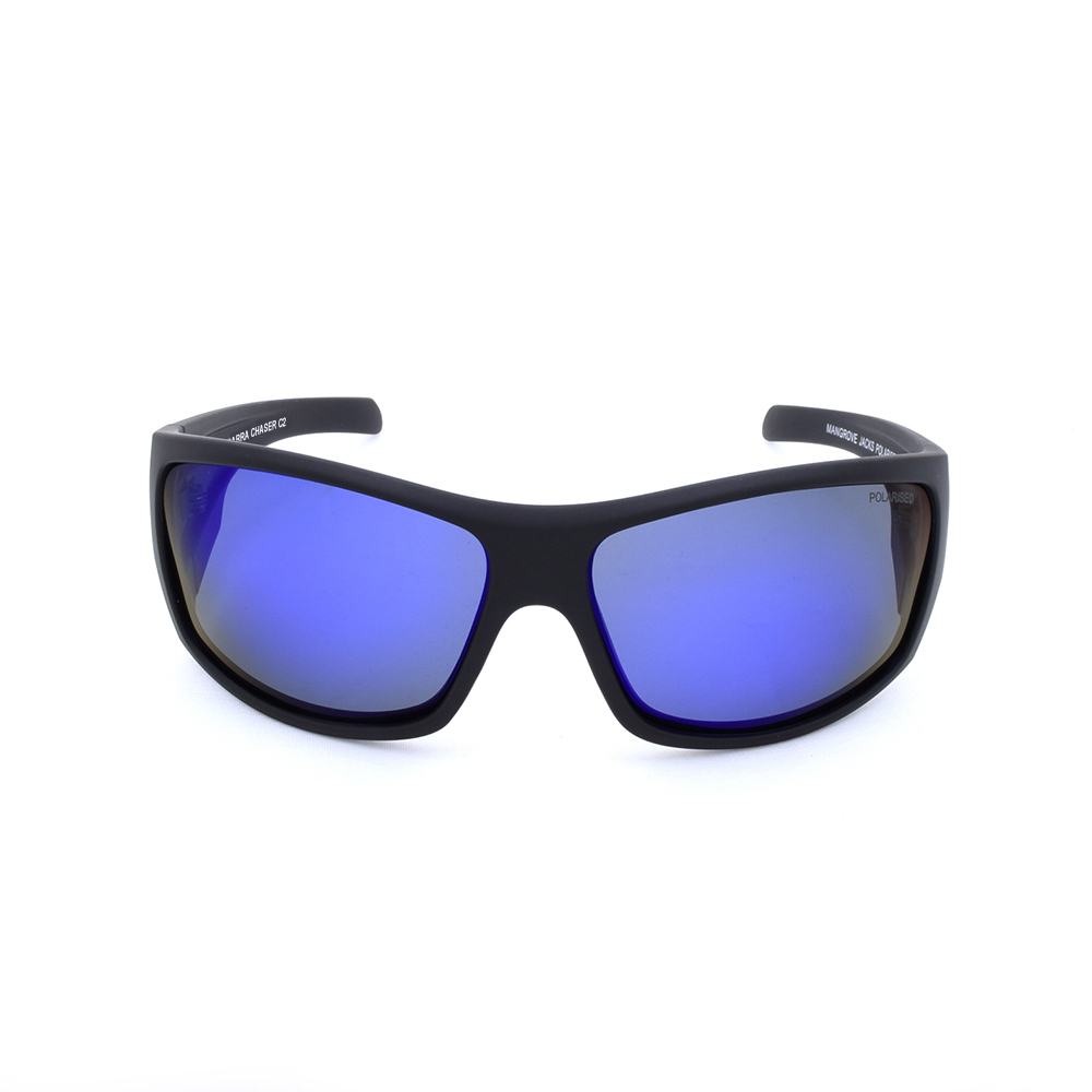 Mangrove Jacks Barra Chaser C2 Matte Black / Blue Revo Polarised Lenses