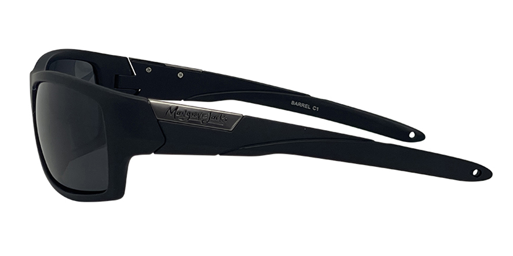 Mangrove Jacks Barrel C1 Matte Black / Smoke Polarised Lenses