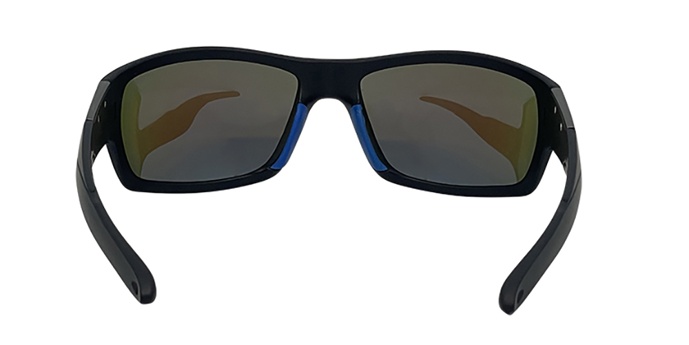 Mangrove Jacks Barrel C2 Matte Black / Blue Revo Polarised Lenses