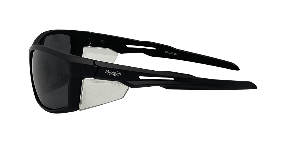 Mangrove Jacks Cadiz C1 Matte Black / Smoke Polarised Lenses