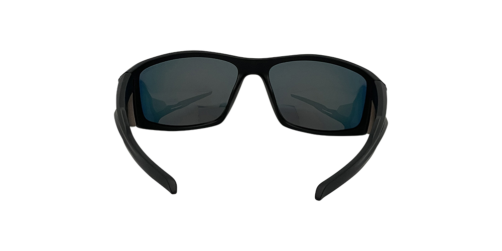 Mangrove Jacks Cadiz C3 Matte Black / Red Revo Polarised Lenses