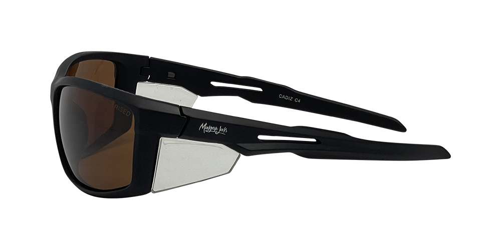 Mangrove Jacks Cadiz C4 Matte Black / Brown Polarised Lenses