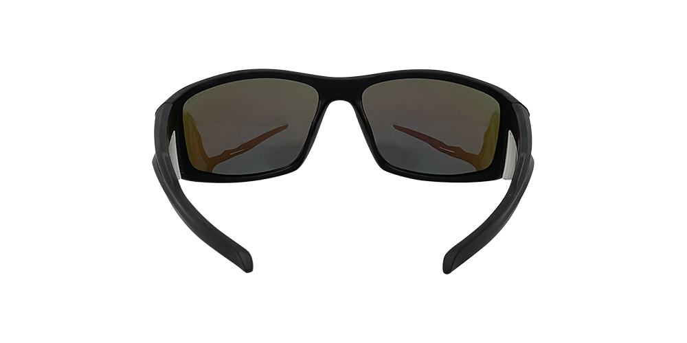 Mangrove Jacks Cadiz C8 Matte Black / Ice Blue Revo Polarised Lenses