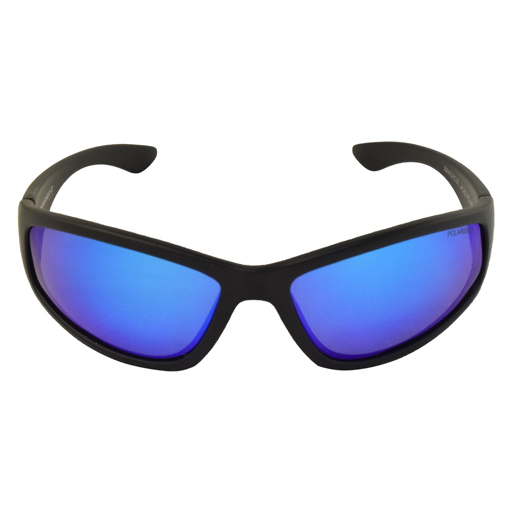 Mangrove Jacks Commando C2 Matte Black / Blue Revo Polarised Lenses