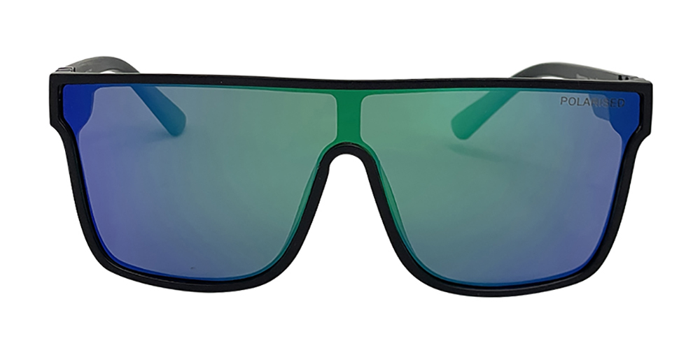 Mangrove Jacks For Your Eyes Only C11 Matte Crystal Green / Green Revo Polarised Lenses