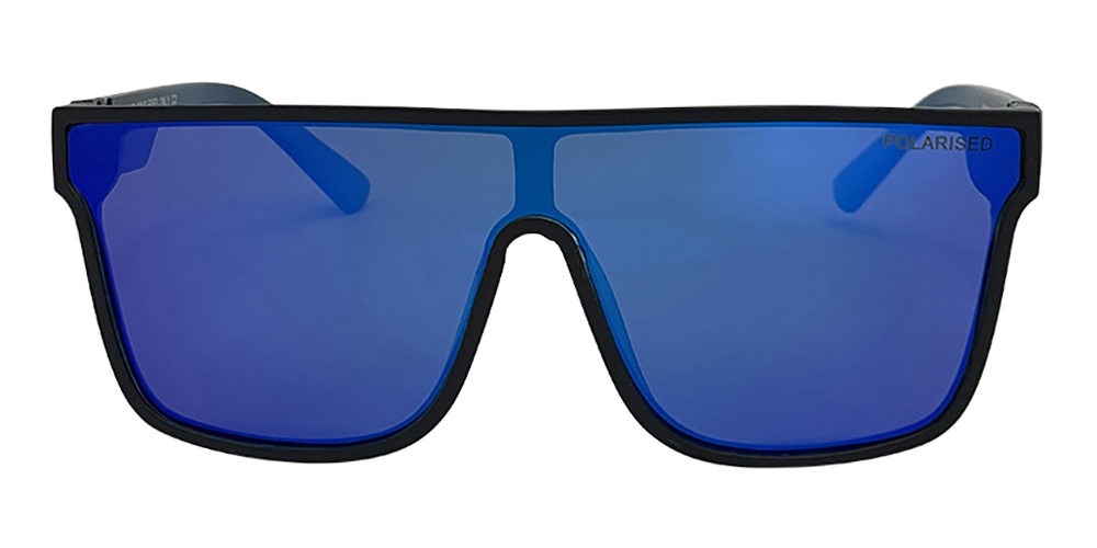 Mangrove Jacks For Your Eyes Only C2 Matte Crystal Blue / Blue Revo Polarised Lenses