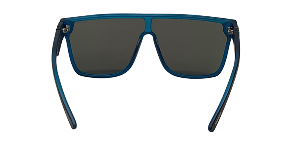 Mangrove Jacks For Your Eyes Only C2 Matte Crystal Blue / Blue Revo Polarised Lenses