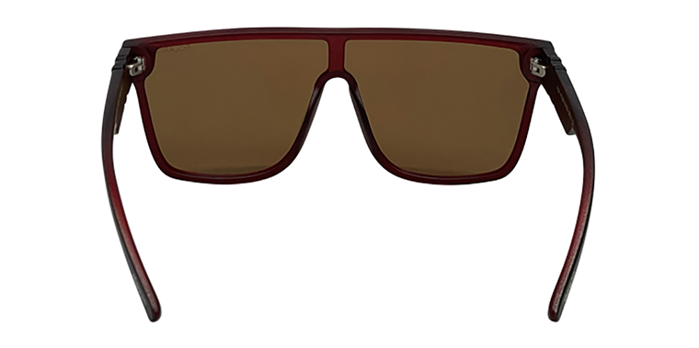 Mangrove Jacks For Your Eyes Only C3 Matte Crystal Red / Red Revo Polarised Lenses