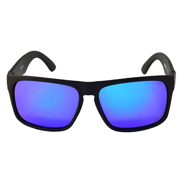 Mangrove Jacks Harley C2 Matte Black / Ice Blue Revo Polarised Lenses