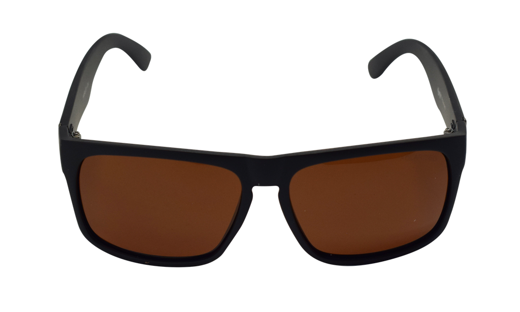 Mangrove Jacks Harley C4 Matte Black / Brown Polarised Lenses