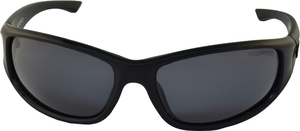 Mangrove Jacks Hit Up C1 Matte Black / Smoke Polarised Lenses
