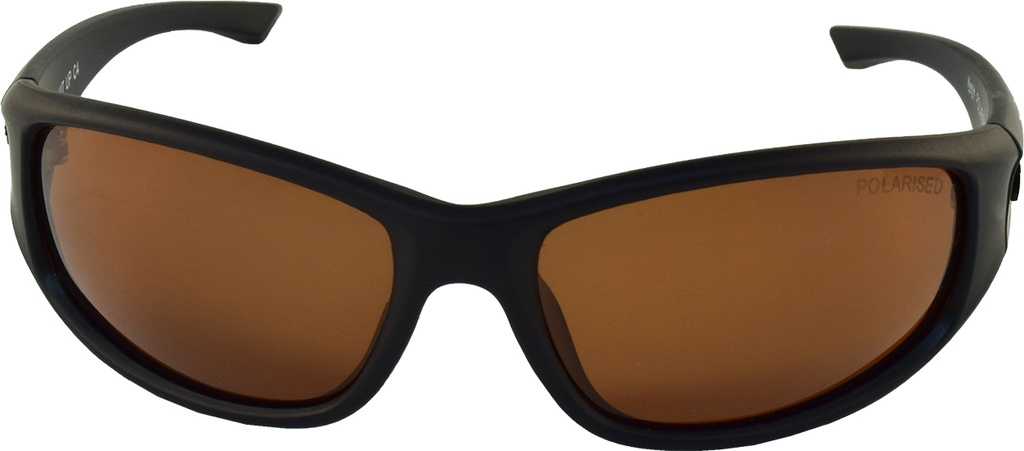 Mangrove Jacks Hit Up C4 Matte Black / Brown Polarised Lenses