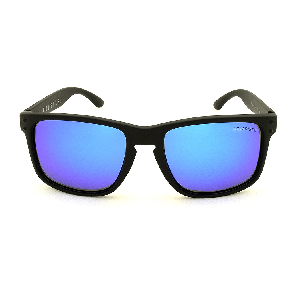 Mangrove Jacks Holster C2 Matte Black / Blue Revo Polarised Lenses
