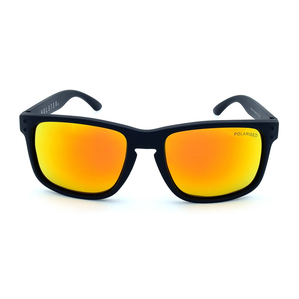 Mangrove Jacks Holster C3 Matte Black / Red Revo Polarised Lenses