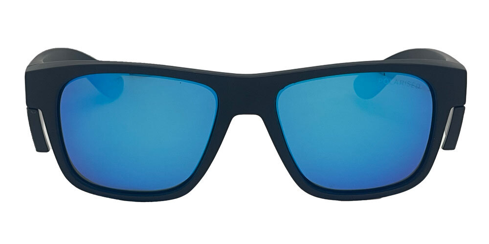 Mangrove Jacks Hot Fusion C2 Matte Black / Blue Revo Polarised Lenses