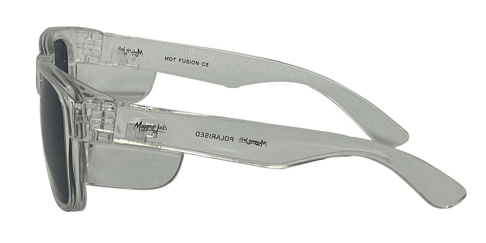 Mangrove Jacks Hot Fusion C5 Crystal Clear / Smoke Polarised Lenses