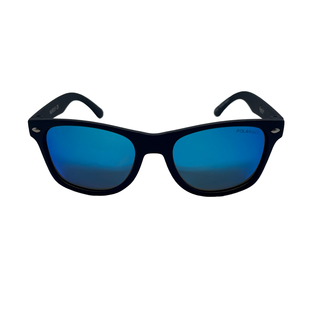 Mangrove Jacks Kids MJK015 C8 Matte Black / Ice Blue Revo Polarised Lenses