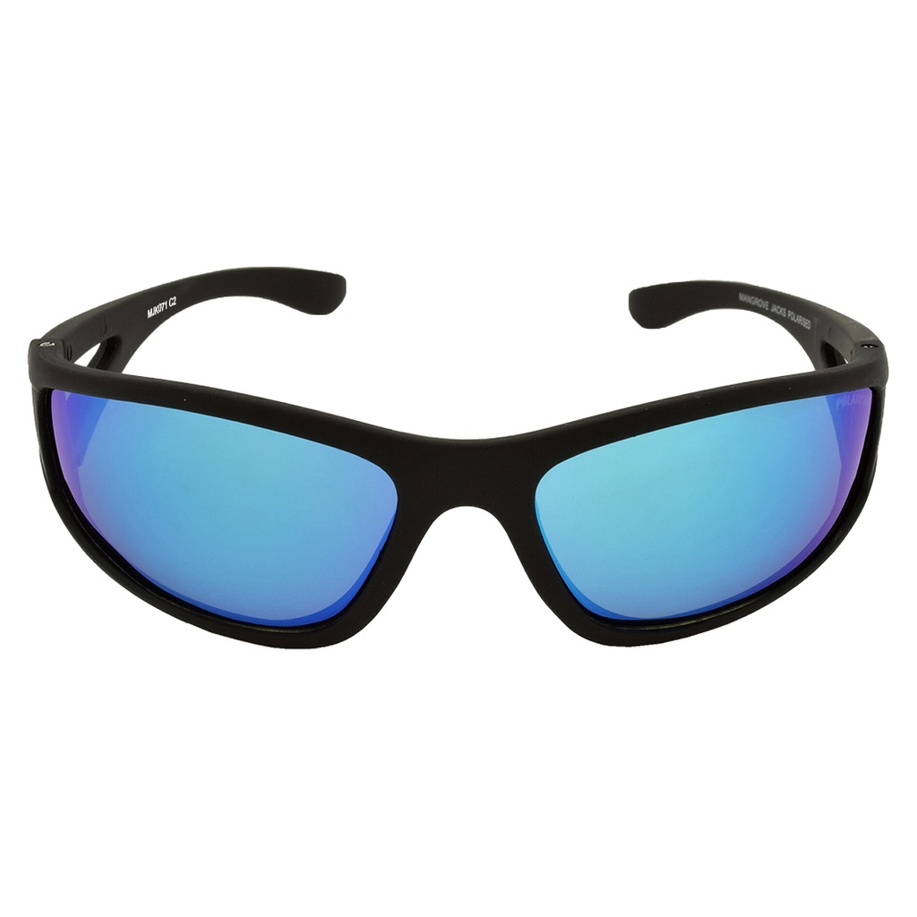 Mangrove Jacks Kids MJK071 C2 Matte Black / Ice Blue Revo Polarised Lenses