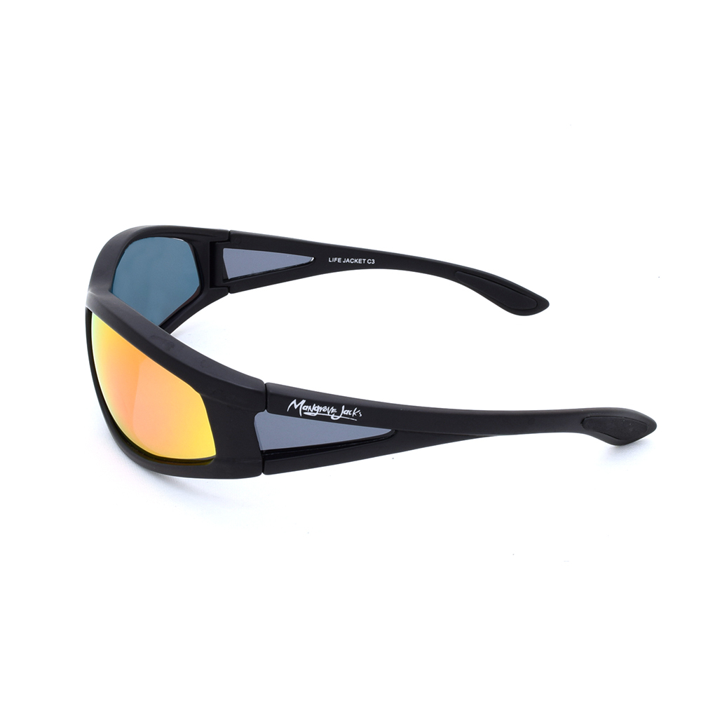 Mangrove Jacks Life Jacket C3 Black / Red Revo Polarised Lenses