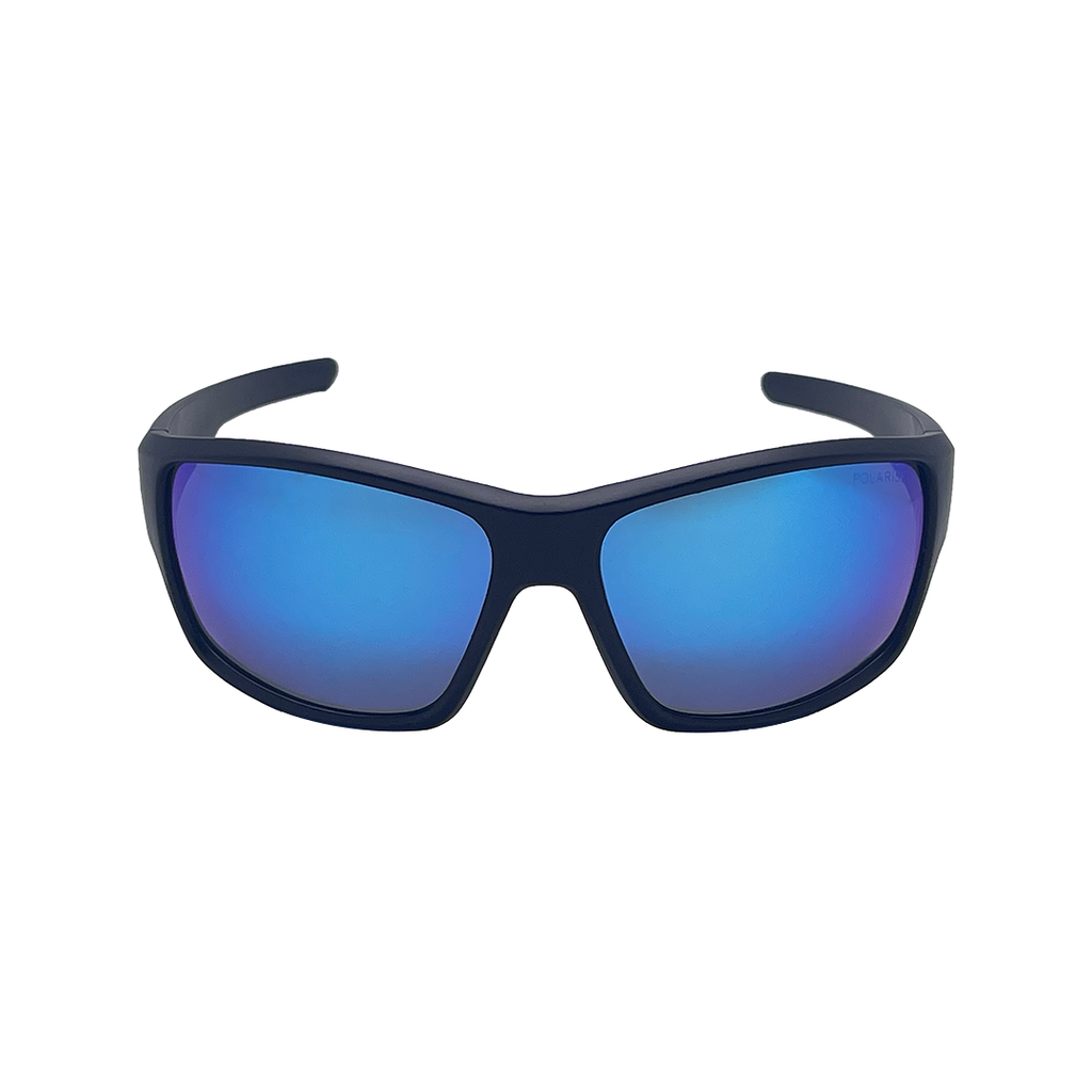 Mangrove Jacks Lockhart C2 Matte Black / Smoke w Blue Revo Polarised Lenses