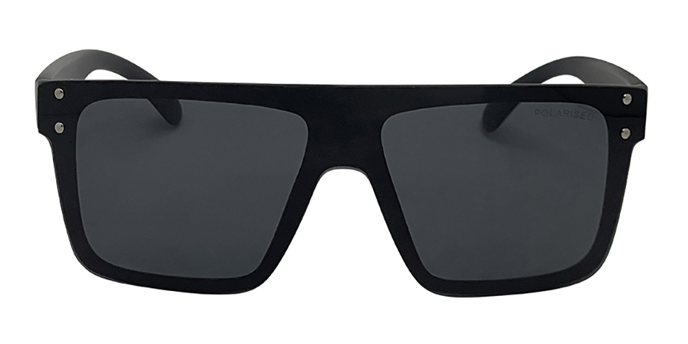 Mangrove Jacks Never Say Never C1 Matte Black / Smoke Polarised Lenses