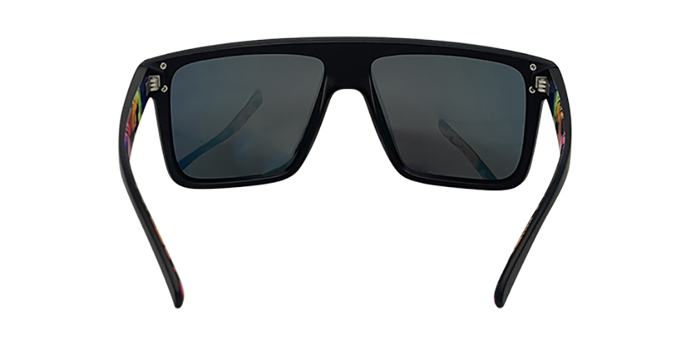 Mangrove Jacks Never Say Never C3 Matte Black / Red Revo Polarised Lenses