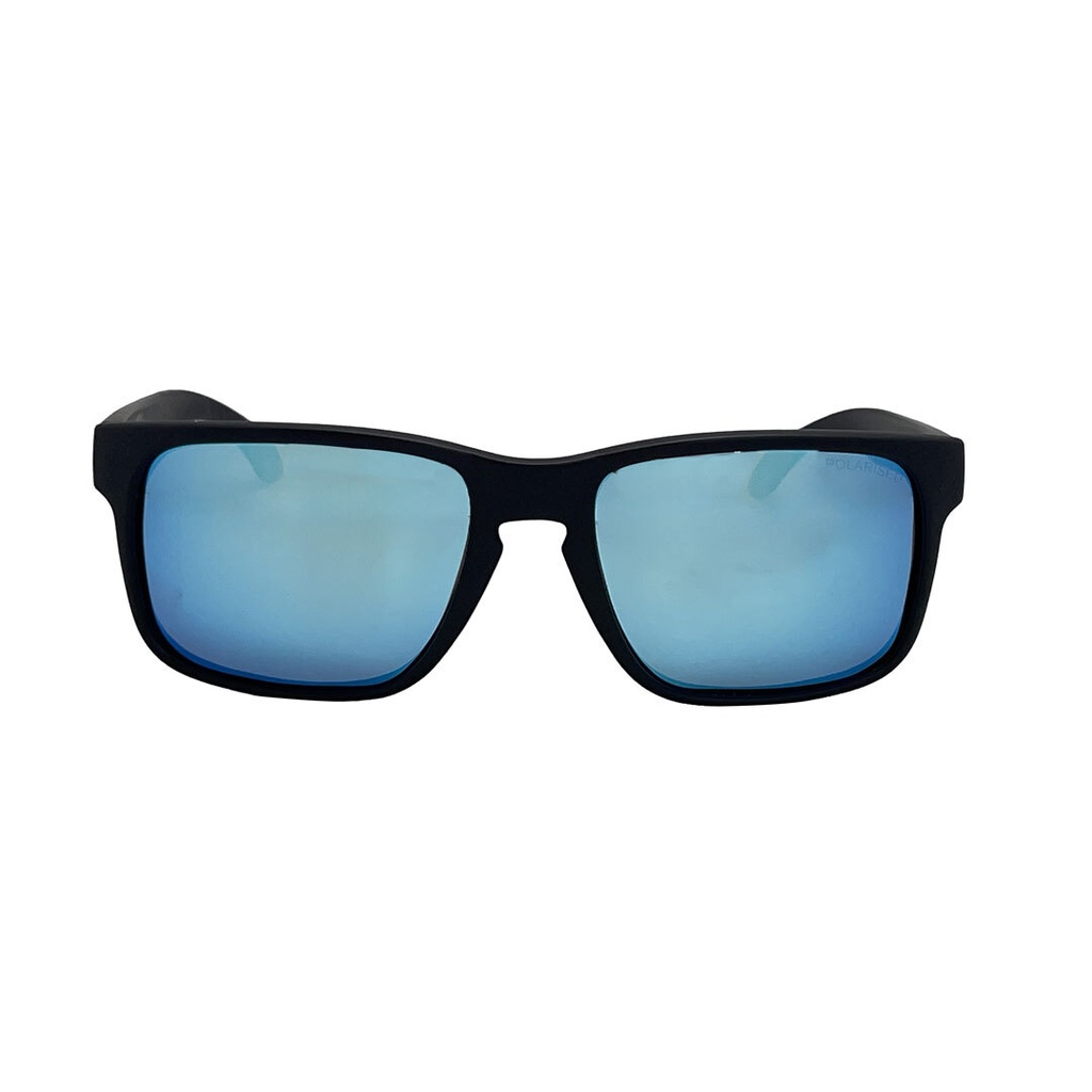 Mangrove Jacks Razorback C8 Matte Black / Ice Blue Revo Polarised Lenses