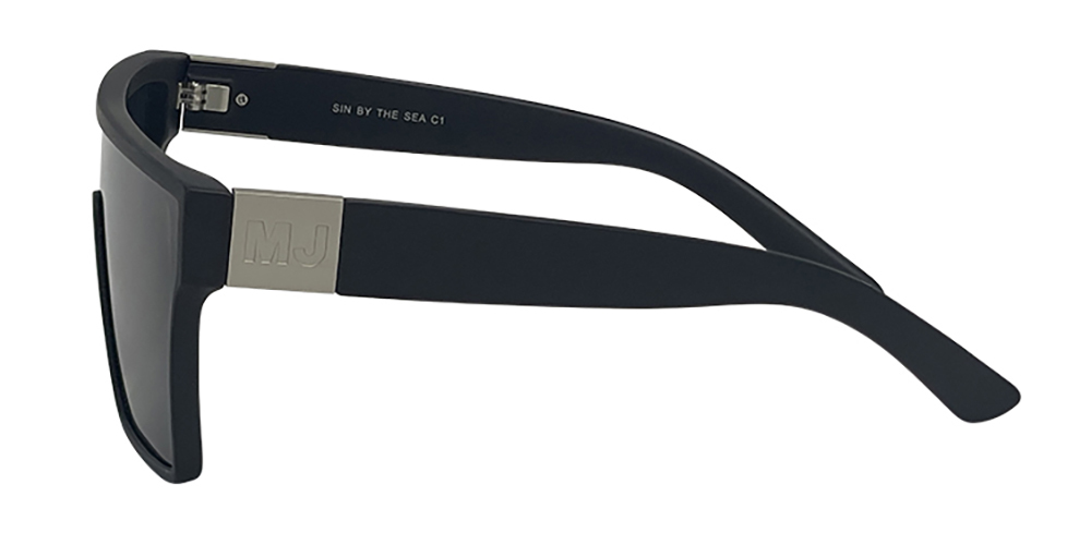 Mangrove Jacks Sin by The Sea C1 Matte Black / Smoke Polarised Lenses