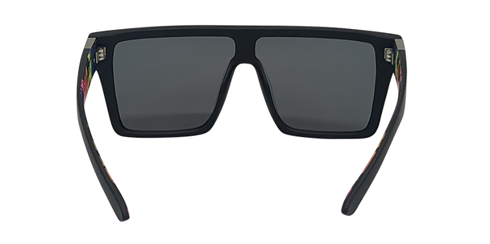 Mangrove Jacks Sin by The Sea C3 Matte Black / Red Revo Polarised Lenses