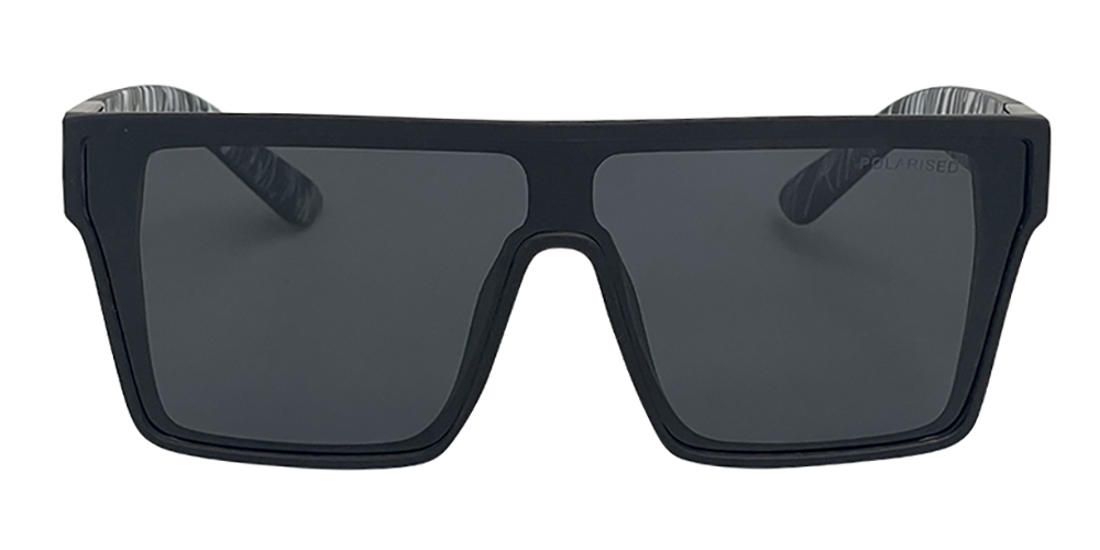 Mangrove Jacks Sin by The Sea C5 Matte Black / Smoke Polarised Lenses