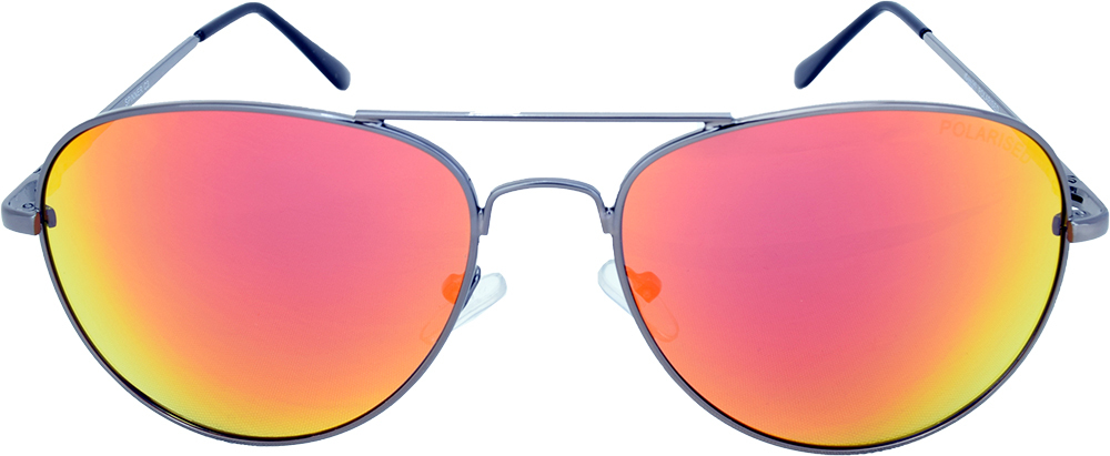 Mangrove Jacks Spinner C3 Silver / Red Revo Polarised Lenses