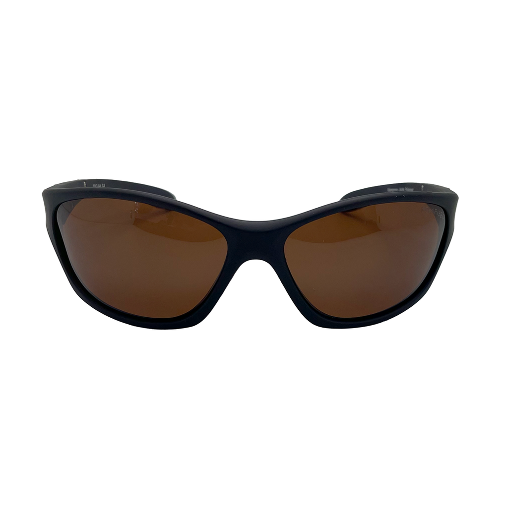 Mangrove Jacks Trojan C4 Matte Black / Brown Polarised Lenses