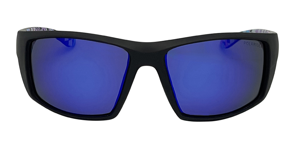 Mangrove Jacks Tromso C2 Matte Black / Blue Revo Polarised Lenses