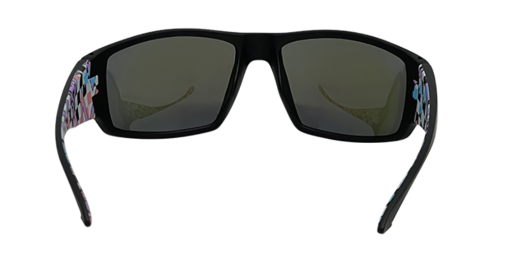 Mangrove Jacks Tromso C2 Matte Black / Blue Revo Polarised Lenses