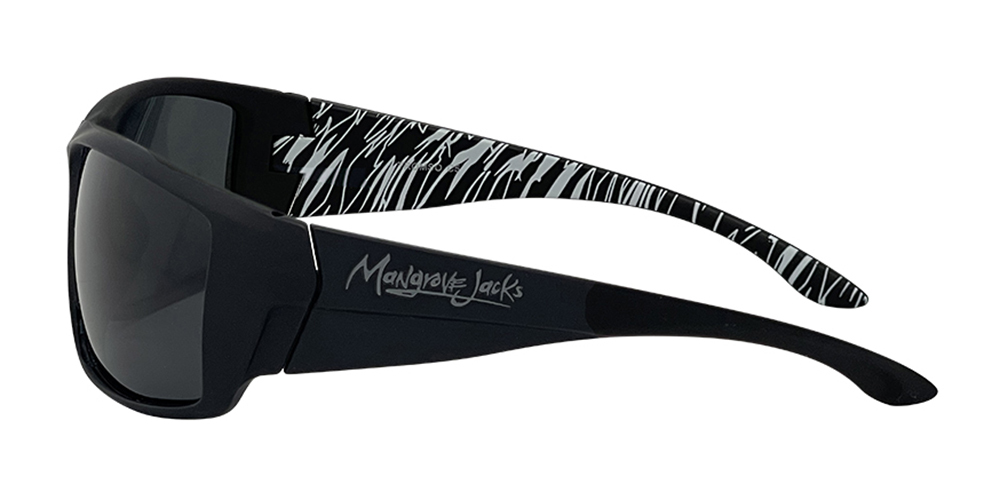Mangrove Jacks Tromso C5 Matte Black / Smoke Polarised Lenses