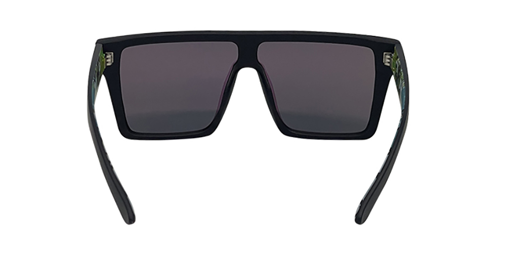 Mangrove Jacks What You Need C11 Matte Black / Green Revo Polarised Lenses
