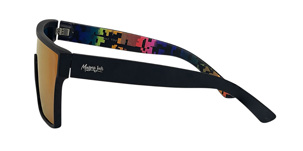 Mangrove Jacks What You Need C3 Matte Black / Red Revo Polarised Lenses