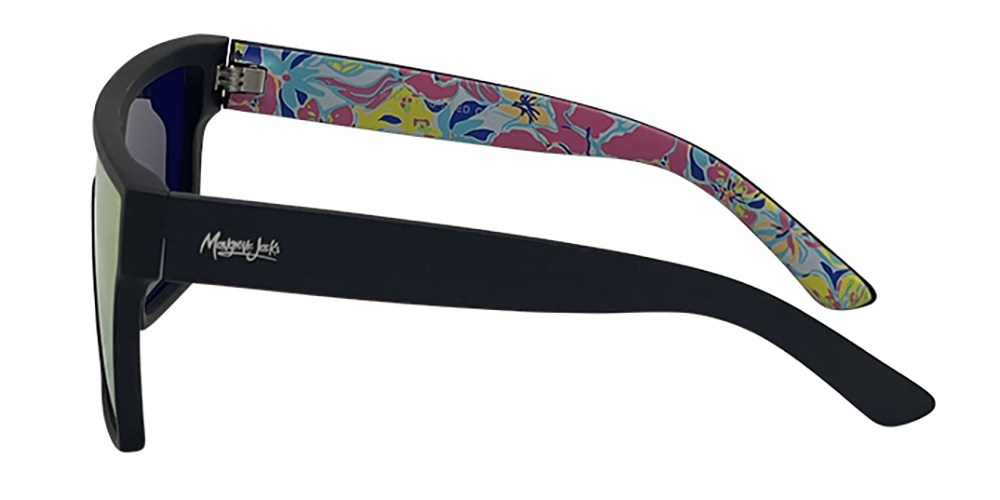 Mangrove Jacks What You Need C6 Matte Black / Pink Revo Polarised Lenses