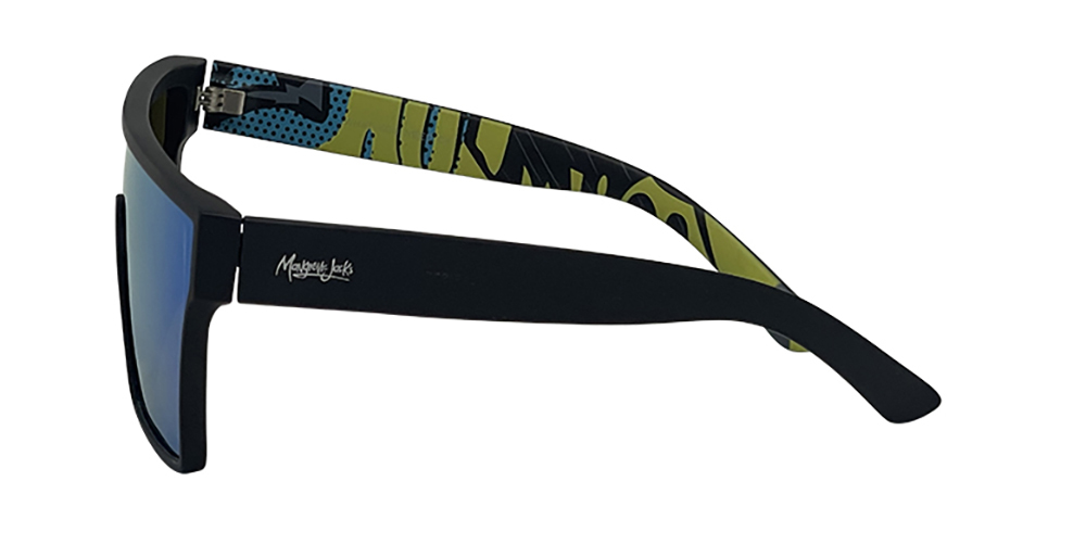 Mangrove Jacks What You Need C8 Matte Black / Ice Blue Revo Polarised Lenses