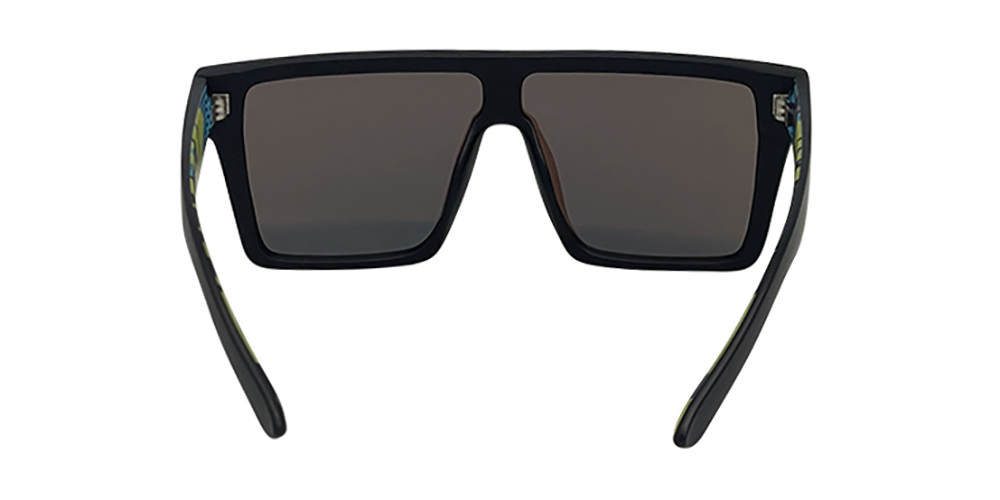 Mangrove Jacks What You Need C8 Matte Black / Ice Blue Revo Polarised Lenses