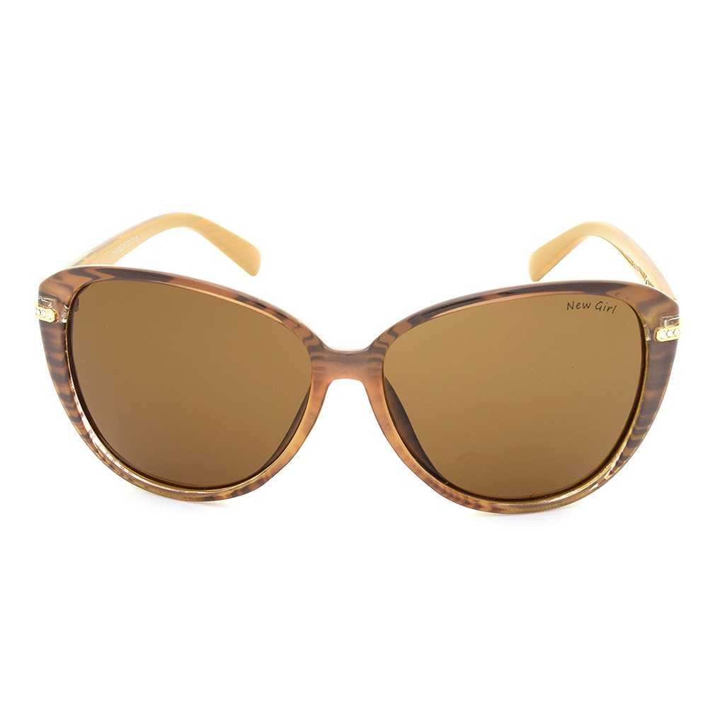 New Girl Charlotte C15 Crystal / Brown Lenses