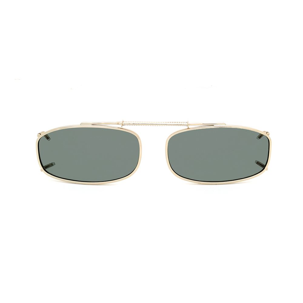 Stalkers Clip On Size 1 Light Gold Frame / G15 Polarised Lenses