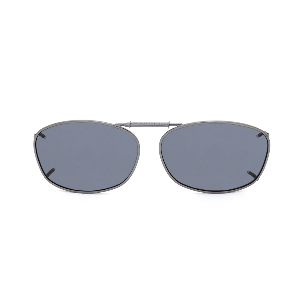 Stalkers Clip On Size 10 Dark Gunmetal Frame / Smoke Polarised Lenses