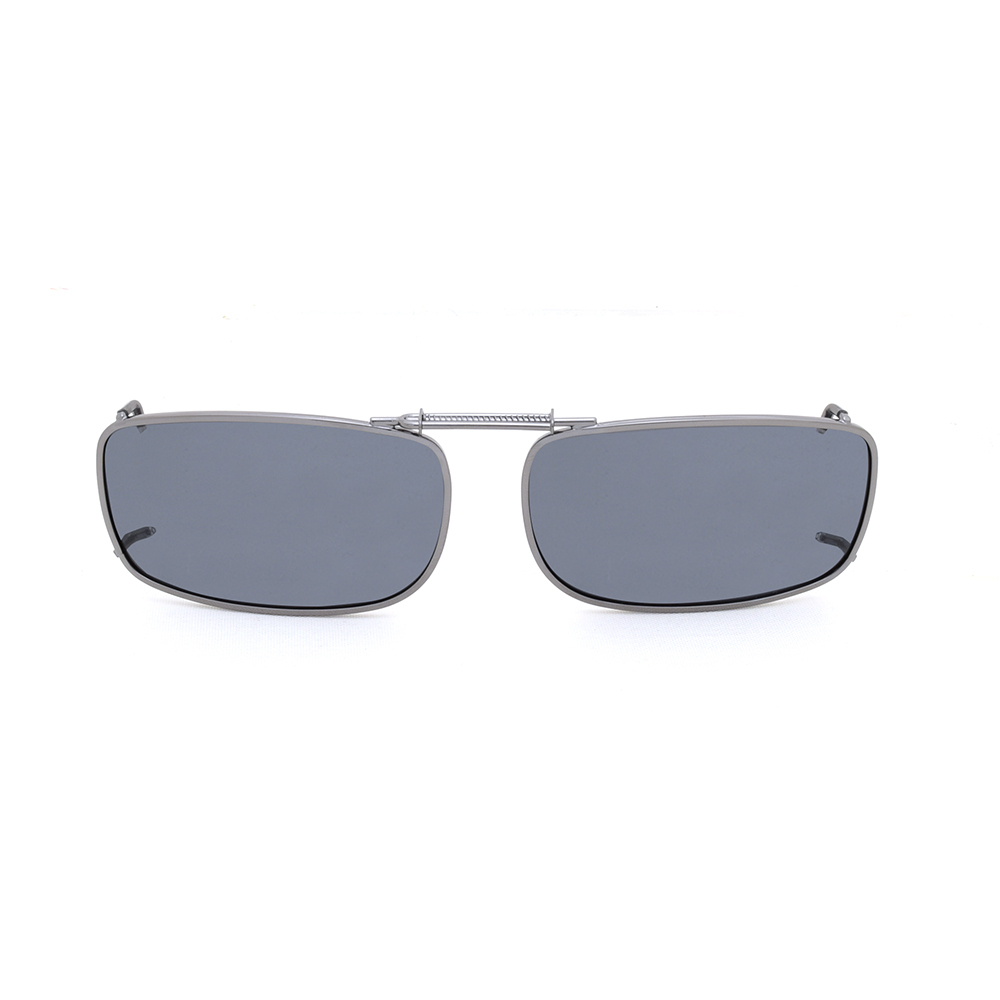 Stalkers Clip On Size 2 Dark Gunmetal Frame / Smoke Polarised Lenses